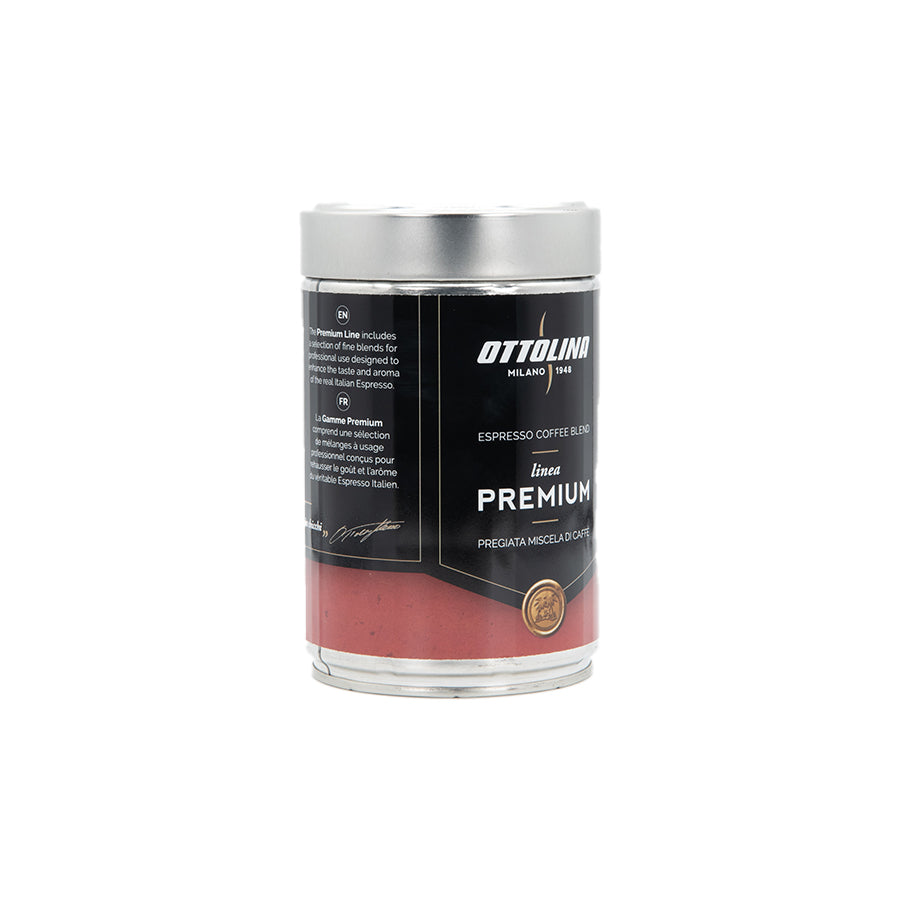 LINEA PREMIUM - Lattina 250g macinato moka 100% arabica