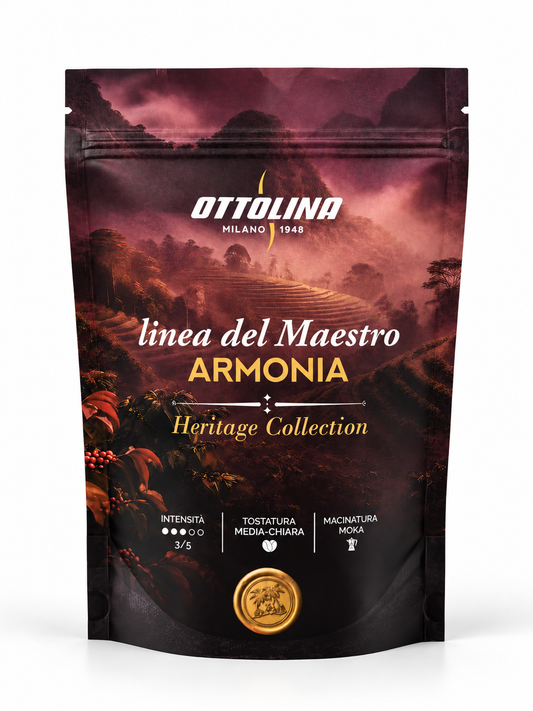 LINEA DEL MAESTRO – Armonia Heritage Collection – Macinato Moka 200 g