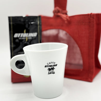 🎁 Kit Regalo: mug Ottolina + confezione da 125g miscela Premium Home